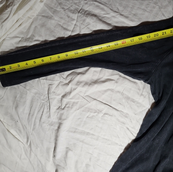 TRYST Vintage Lightweight Distressed Black Button Down Hoodie - Picture 4 of 10